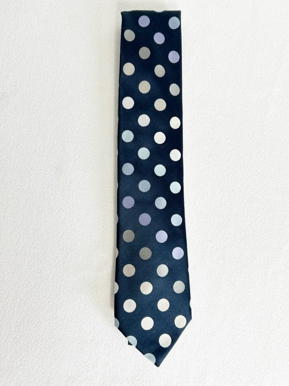 Ted Baker Multicolor Polka Dot Silk Tie in Blue/Gray